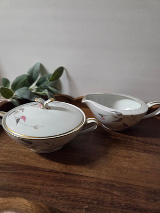 Vtg Noritake Arden Cream & Sugar Set- NIS