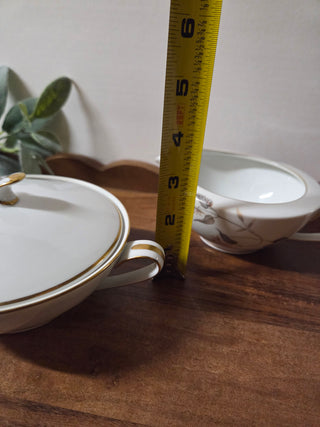Vtg Noritake Arden Cream & Sugar Set- NIS
