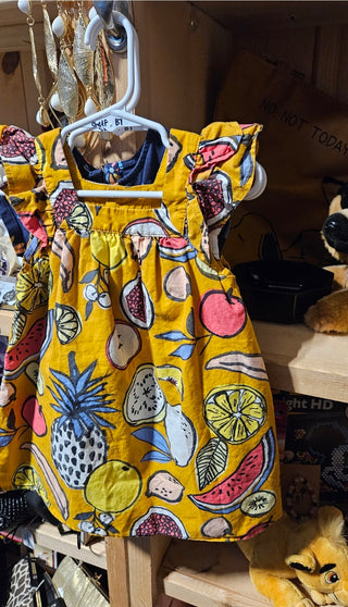 SALE - Girl's - Cat & Jack - Fruit Punch Ruffled Dress (2T)