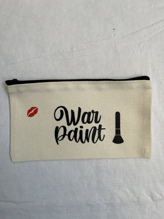 Zippered Canvas Makeup Bag|74936