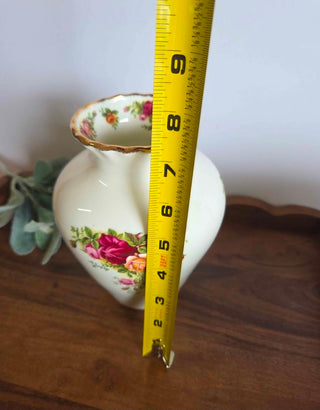 Vtg 1962 Royal Albert OCR 7" Montrose Vase- RSV