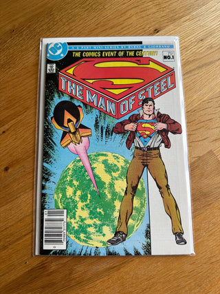 Comic Book: Superman Man of Steel Issue 1|68704