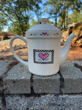 Vintage Susan Winget Ceramic Teapot