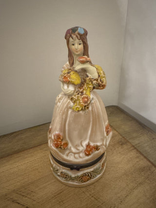 AJ - Fall Color Girl Trinket Box MTS
