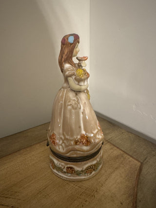 AJ - Fall Color Girl Trinket Box MTS