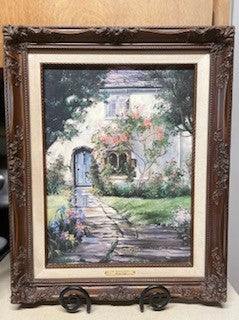 1988 Marty Bell "The Bishop's Roses" Lithograph RCD|71306