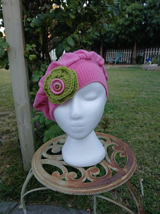 Pink French Beret