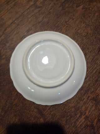 Vtg Moss Rose Teacup Saucer