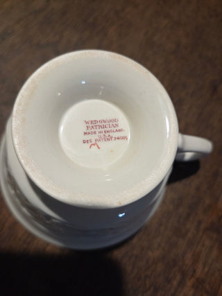 Vtg Wedgwood Patrician Floral Teacup