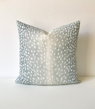 12x20 aqua antelope pillow