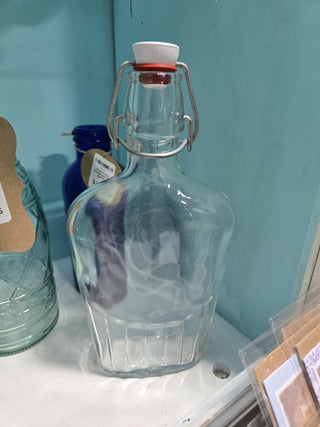 Tall clear bottle (made in Italy) RCD
