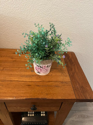 Pink Bucket With Greenery RCD