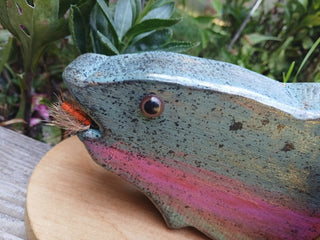 Handpainted Trout Bookends  3|105362