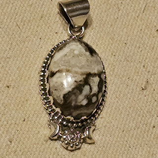 .925 wild horse pendant|90770
