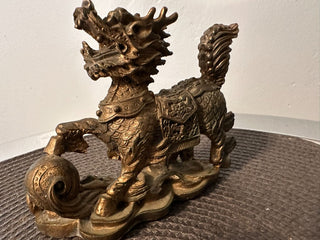 Dragon Dancing Lion Figure Armor Paw on World  MTS|91250