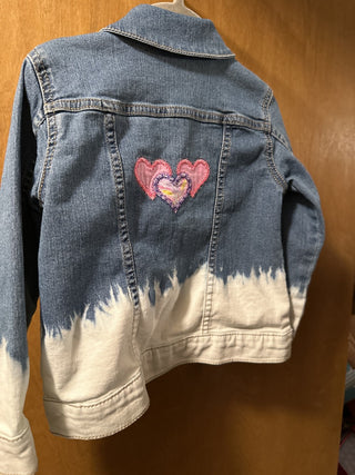 Embroidered denim jacket  Size 4T  #SM  RCD|56652