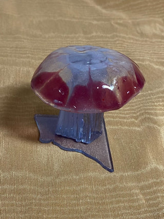 Art Glass Mushroom 1 by VB 2 x 2.5 inch RSV