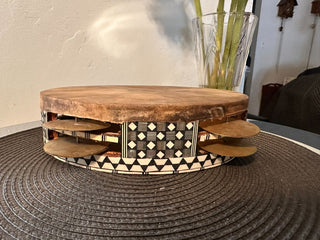 Tambourine Double Row Inlay MTS|89847