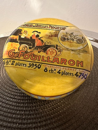 Tin 5" round Fwillaron Image  MTS