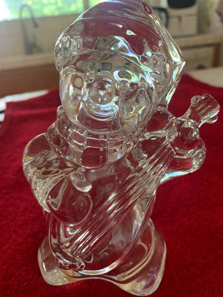 Mikasa snowman trip crystal set/3|126281