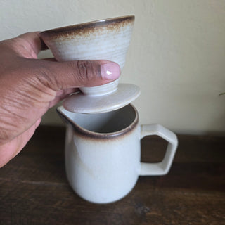 Earthy Ceramic Coffee/Decanter