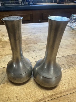MCM Pewter Salt & Pepper Shakers|52935