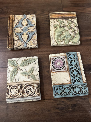 4 Pc Set Architectural Shard Design Wall Art RCD|77806