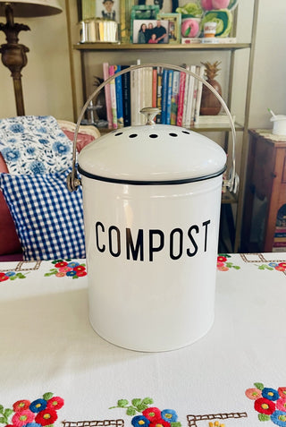 BP New Compost Metal Pale w/ Lid RCD|81613