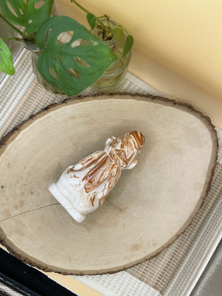 Marbled Baby Buddha handmade RSV
