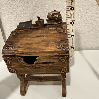 Miniature School Desk Collectible by S.S. Sarna-rsv