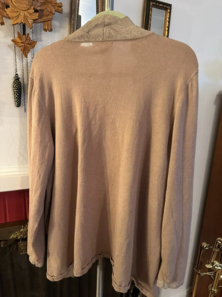 Cable & Gauge Cardigan Sweater Plus Size - MTS|66992