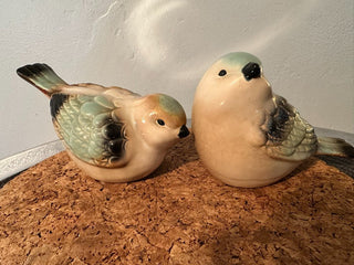 Bird PAIR(2) Fat Sparrows MTS
