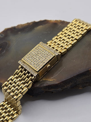 Gruen reversible watch, goldtone, RSV|111023