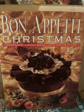 Book - Bon Appetit Christmas hardcover|73923