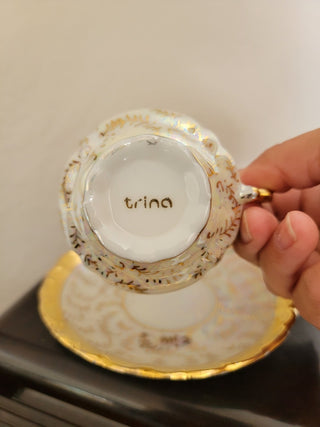 Trina Demitasse Tea Cup Set|39580
