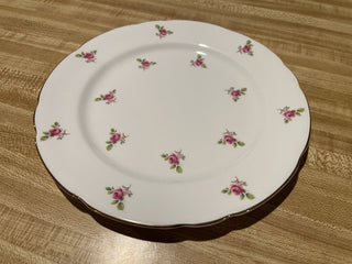 8.25" Royal Kent Scattered Rose Mayfield Eng. Plate--SP RCD