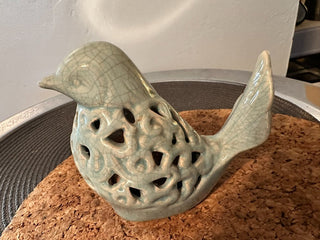 Bird Potpourri Blue Crackle MTS