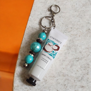 Lotion Beaded Keychain/Bag Tag: Coconut RSV|69320