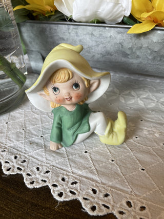 Vtg HOMCO Pixie Elves Set of 3 RCD|73781