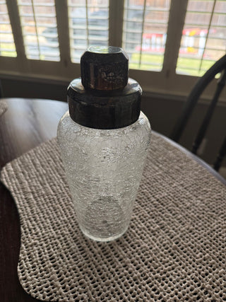 Vintage Cracked Glass Martini Shaker|68841