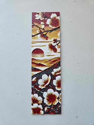 Bookmark - Flower Sunset (Color: Red, Yellow, White)|65721