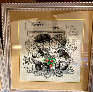 Cross stitch 10x10 Loving you  RCD