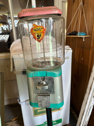 Gumball 5 cent Vintage 1950's MTS