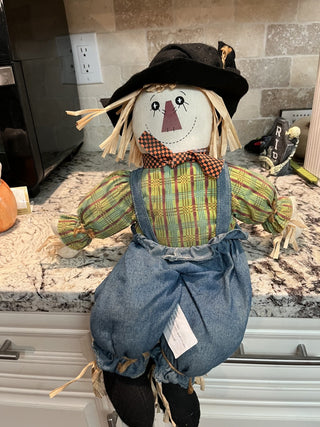 Fall/Halloween Scarecrow Shelf Sitter RCD|120405