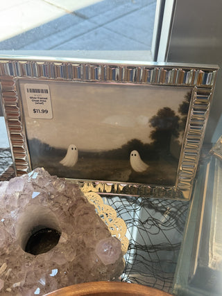One Silver Framed Ghost Print (wtwf)|108906