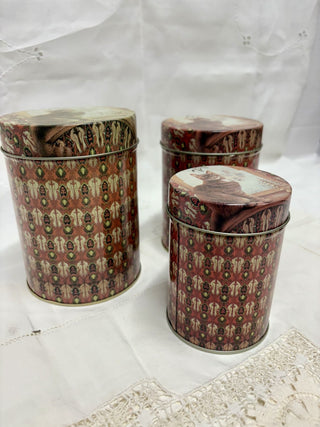 Vintage Cat Tins (Set of 3)