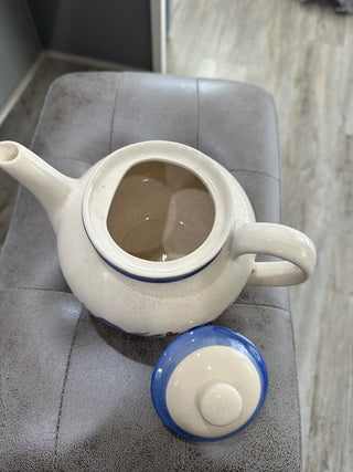 Vintage Blue Flower Teapot MTS|118318