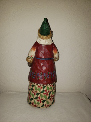 Vtg Jim Shore Partridge in a Pear Tree Santa -lv RCD|125700