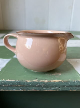 VGT Peach Mikasa Cream pitcher F&M
