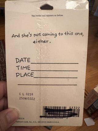 Hallmark Humorous Invitations Cards unopened MTS-K|58989